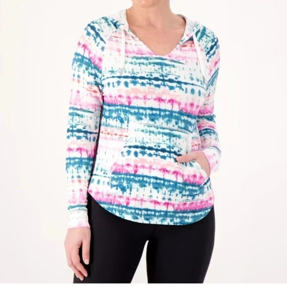 Koolaburra By UGG Tie-Dye Hoodie Top, XL